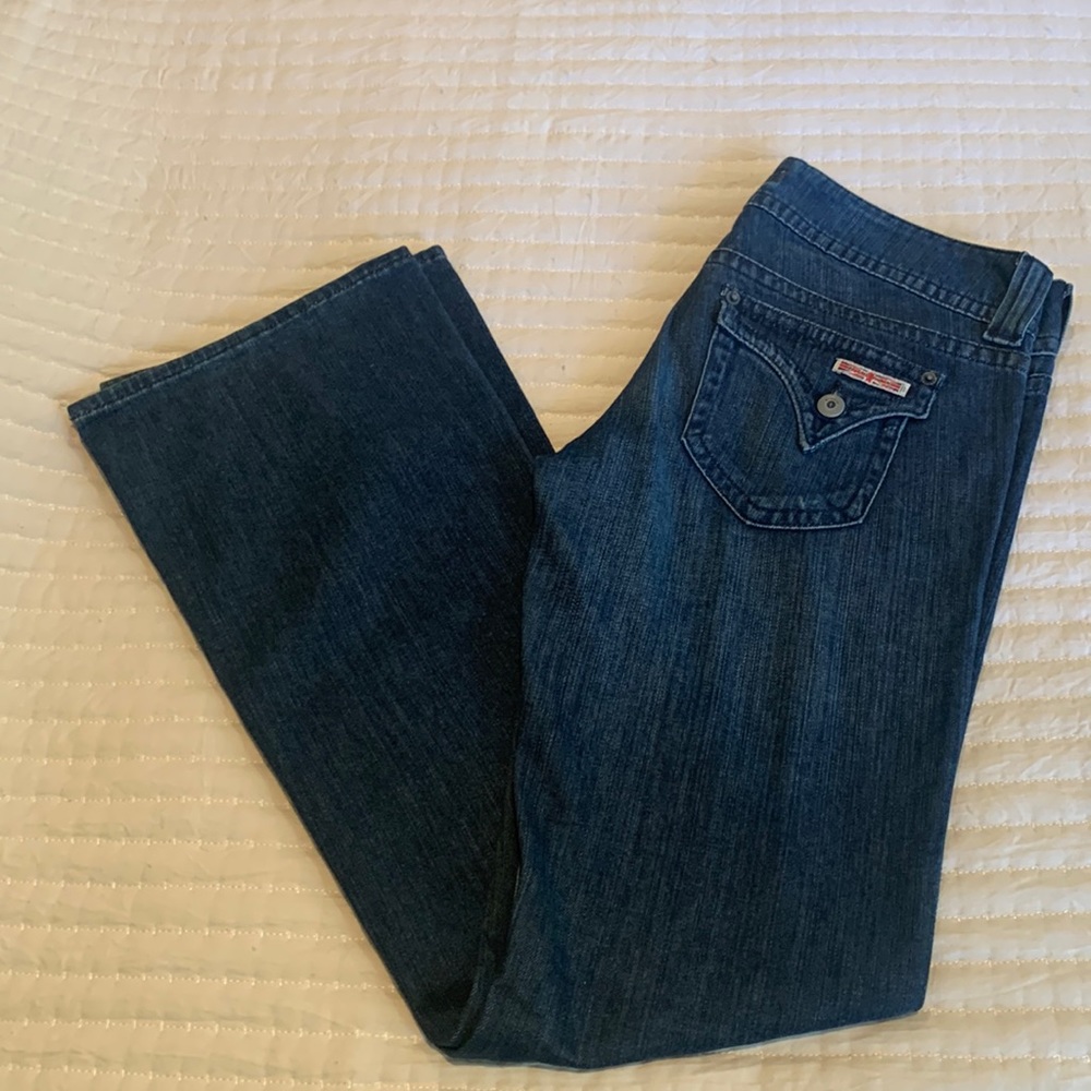 Hudson Low Rise Bootcut Jean Womens Size 31 Dark Wash